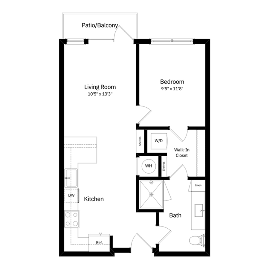 A1 floor plan