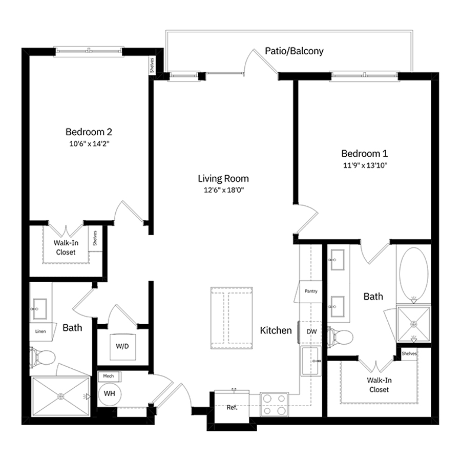 B1b floor plan