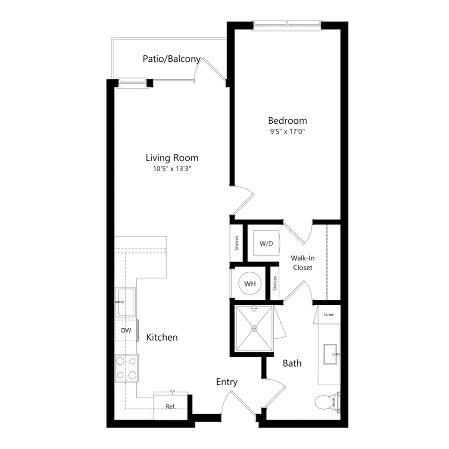 A1b floor plan