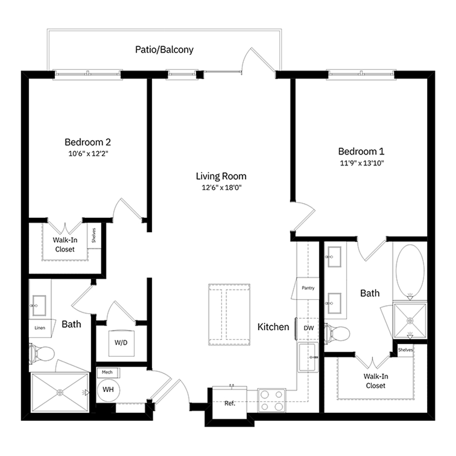 B1 floor plan
