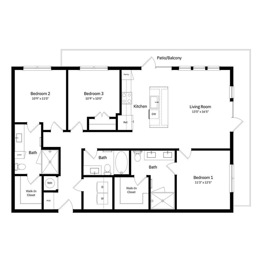 C1 floor plan