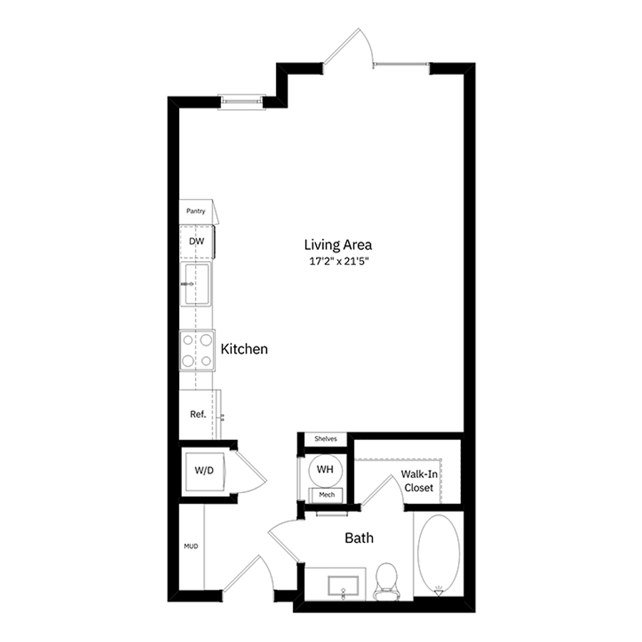 E1a floor plan