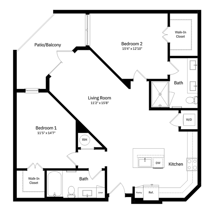B2 floor plan