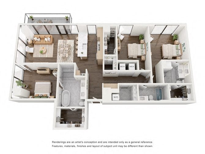 C1 floor plan
