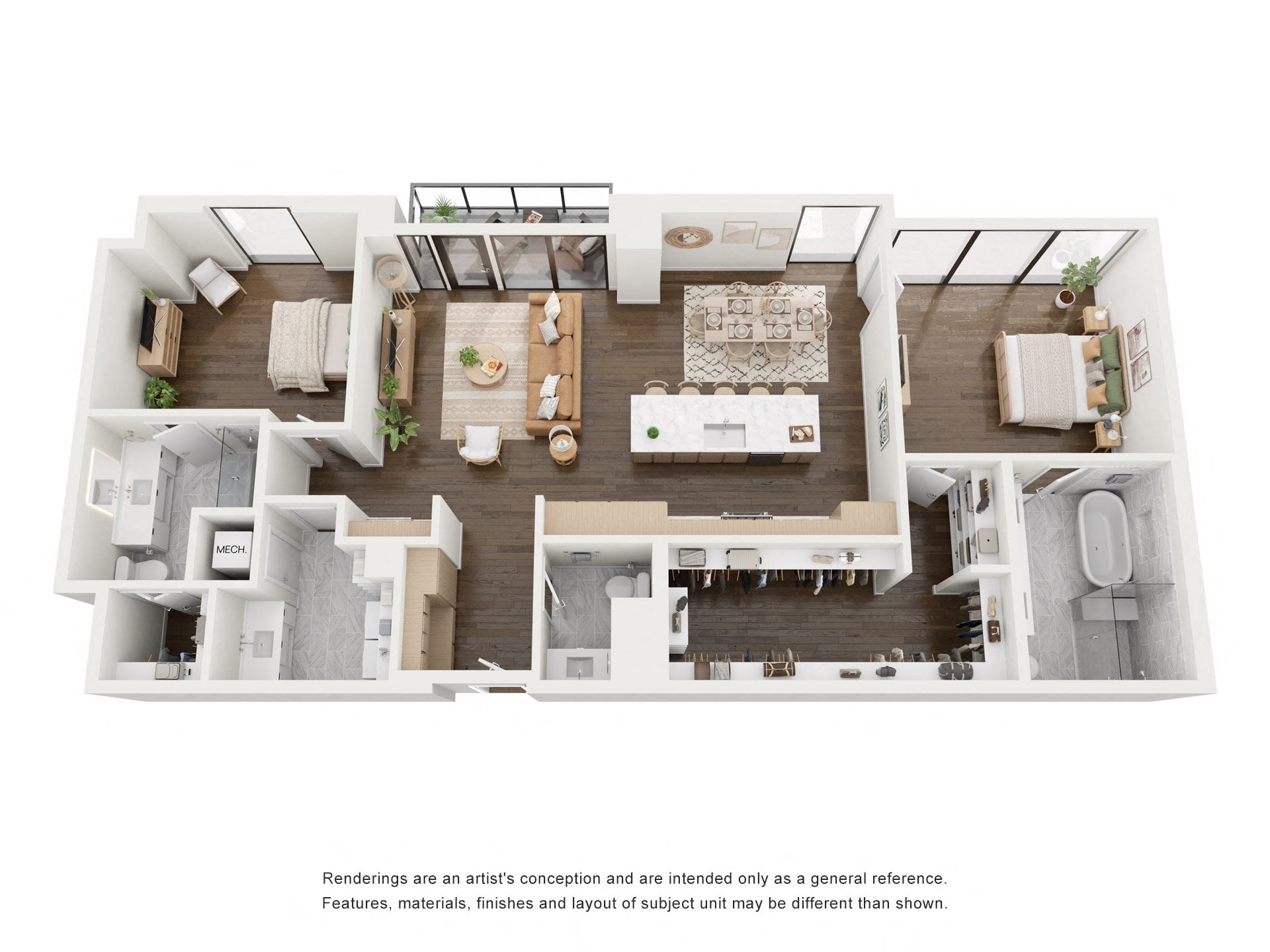 B1P floor plan