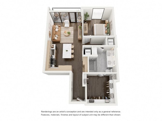 A6 floor plan