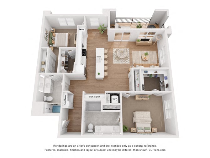 Violet floor plan