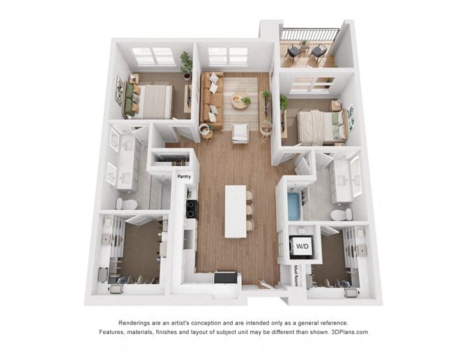 Wisteria floor plan
