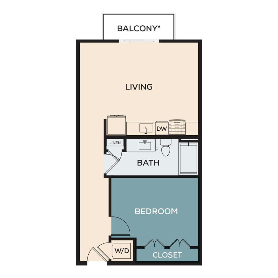 E1 floor plan