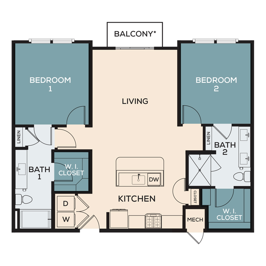 B2 floor plan