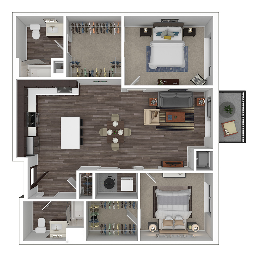 B1a floor plan