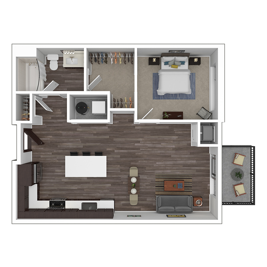 A2 floor plan