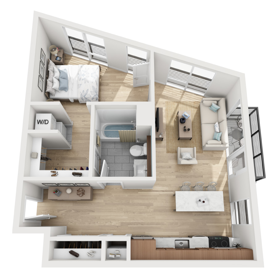 Photos of apartment on North Beacon St.,Boston MA 02135