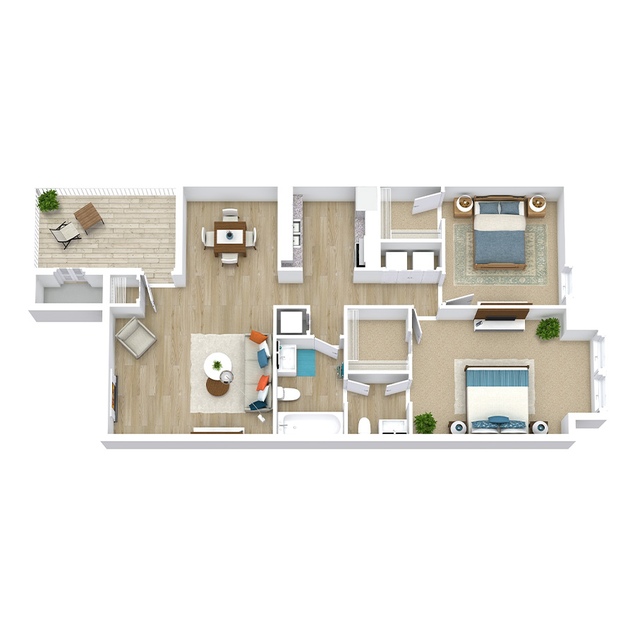 The Gazebo floor plan