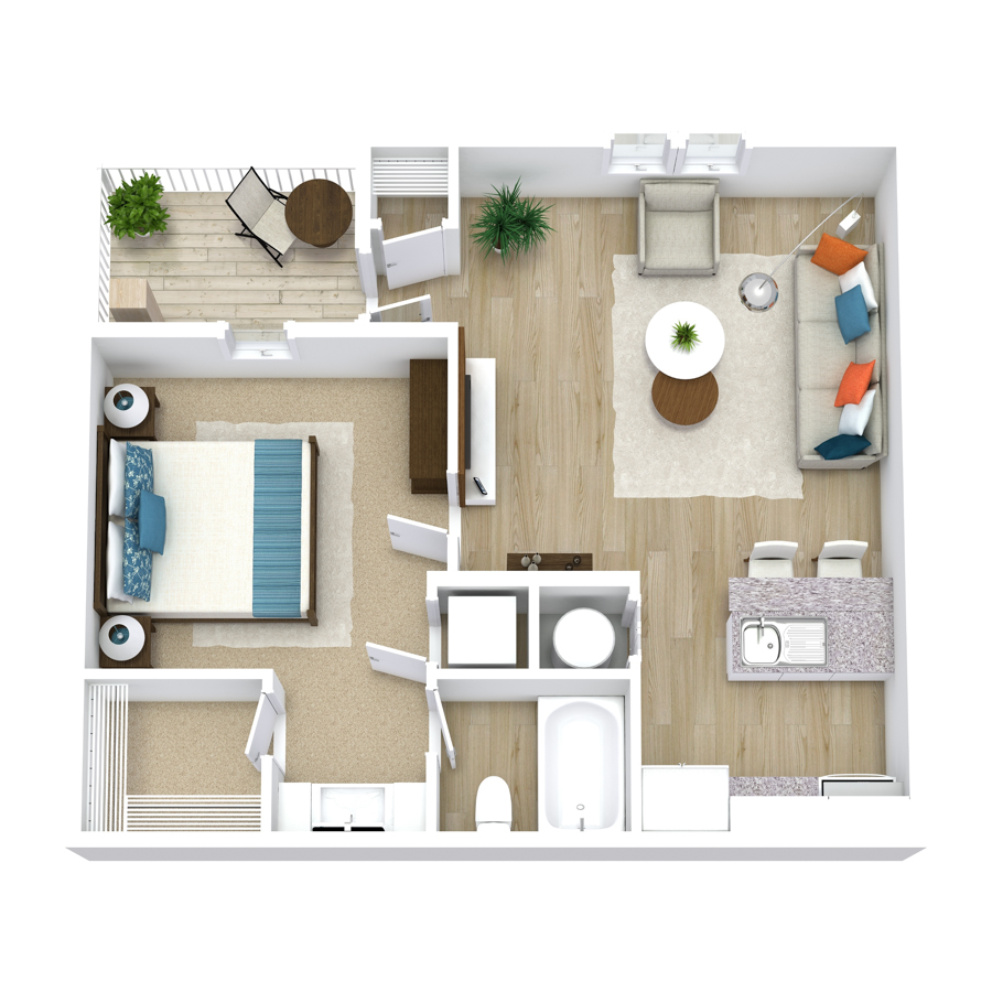 The Garland floor plan