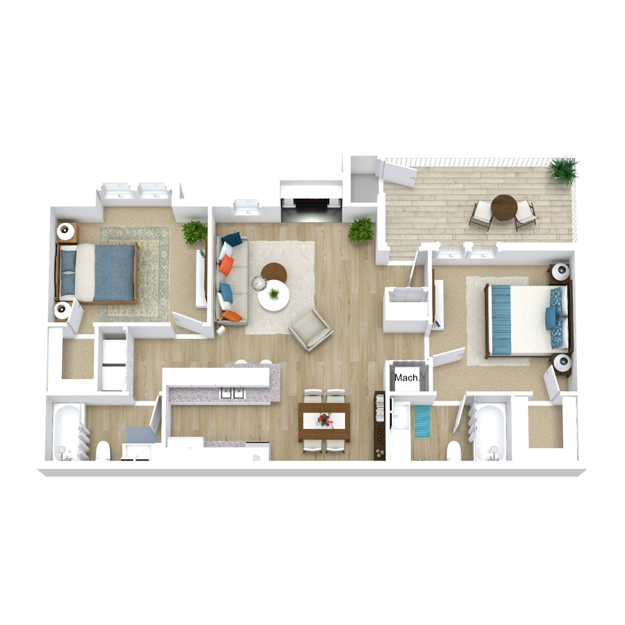 The Trellis floor plan