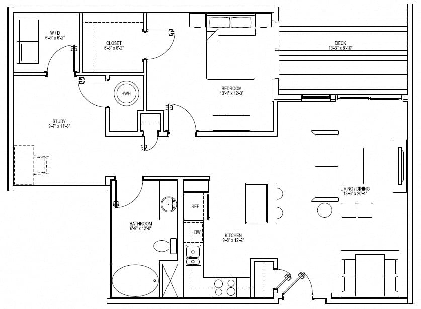 A9 floor plan