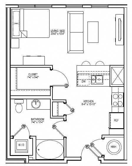 S1C floor plan