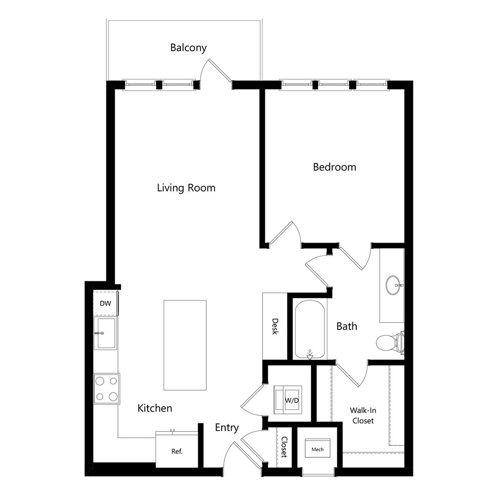A4 floor plan