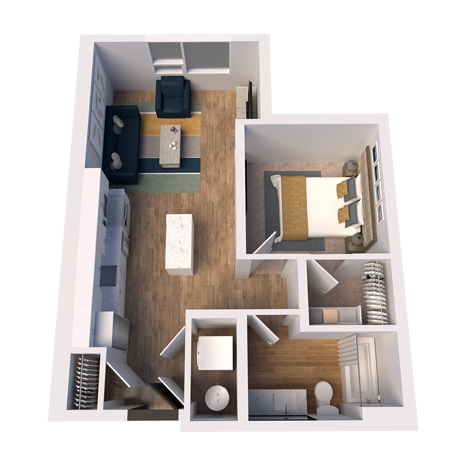 A2 floor plan