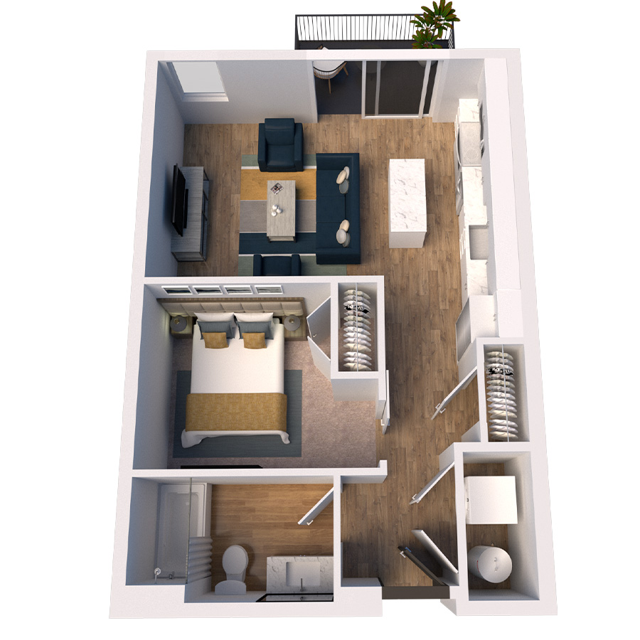 A1 floor plan