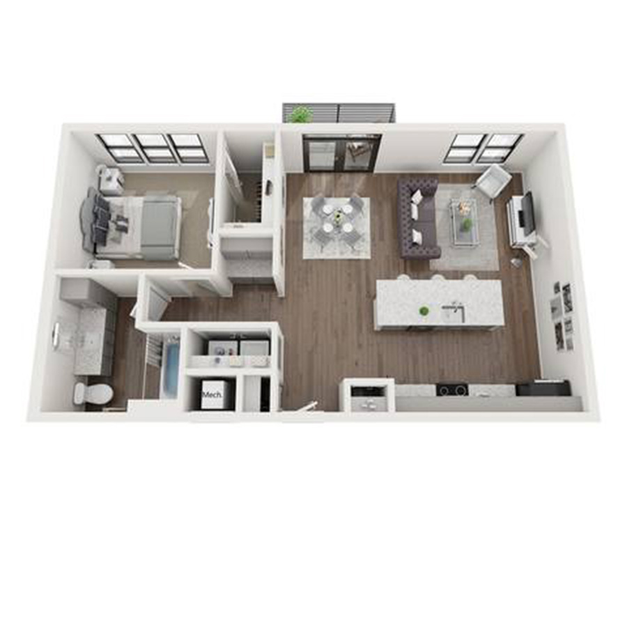 A6 floor plan