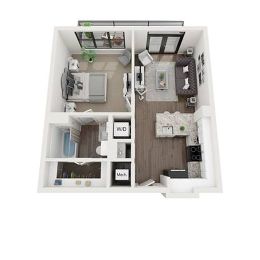 A1 floor plan