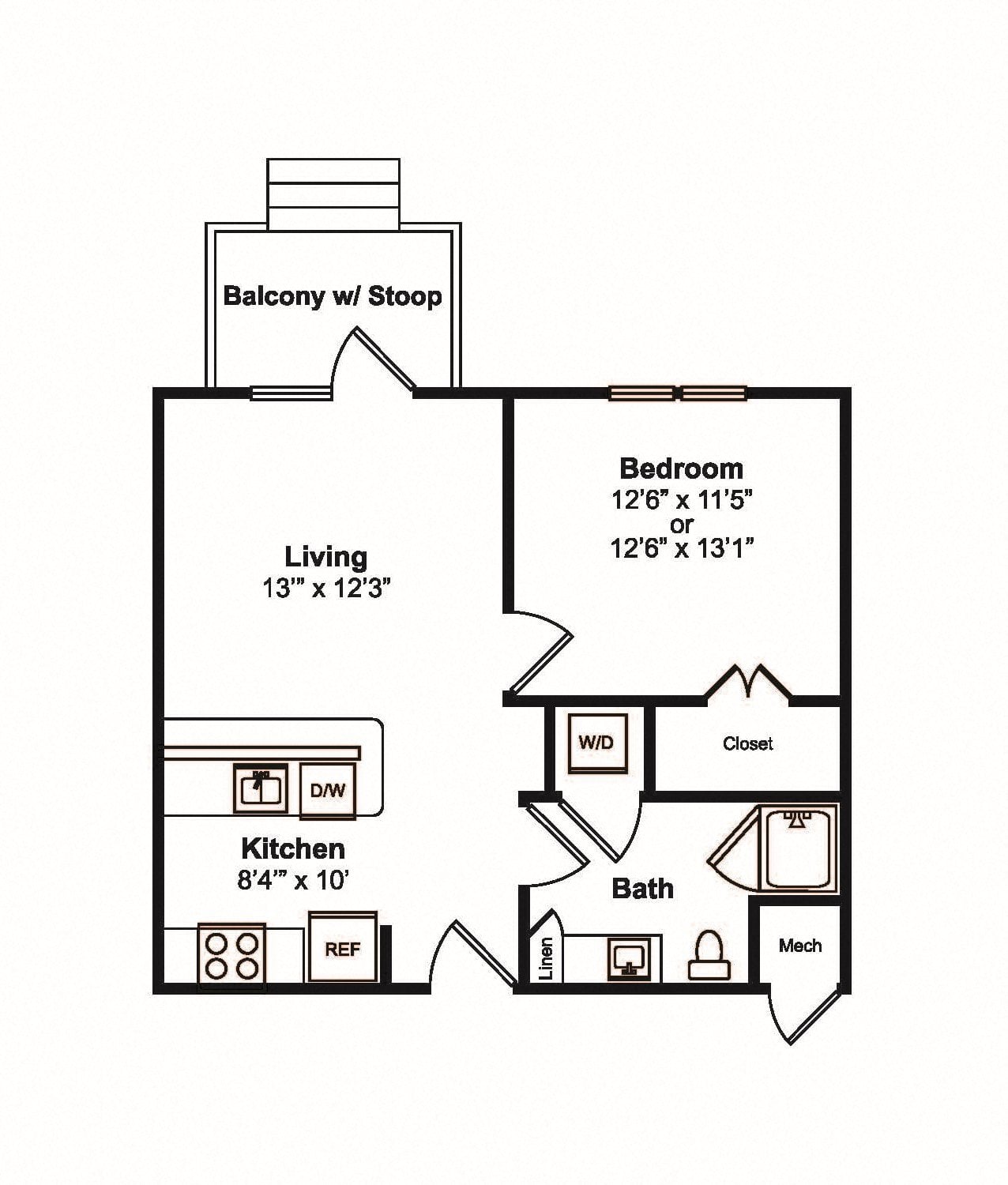A1 floor plan