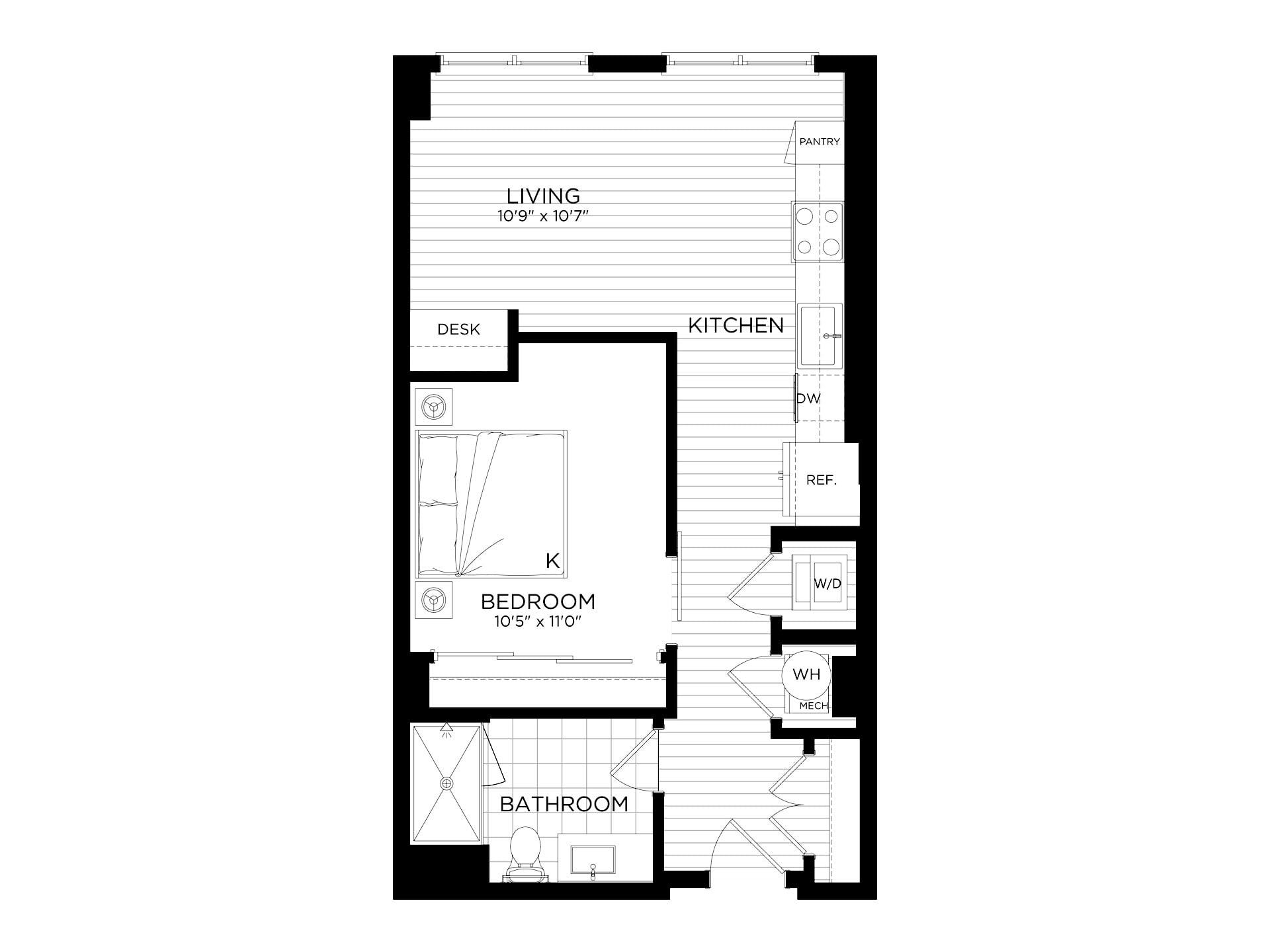 Studio-S1 floor plan