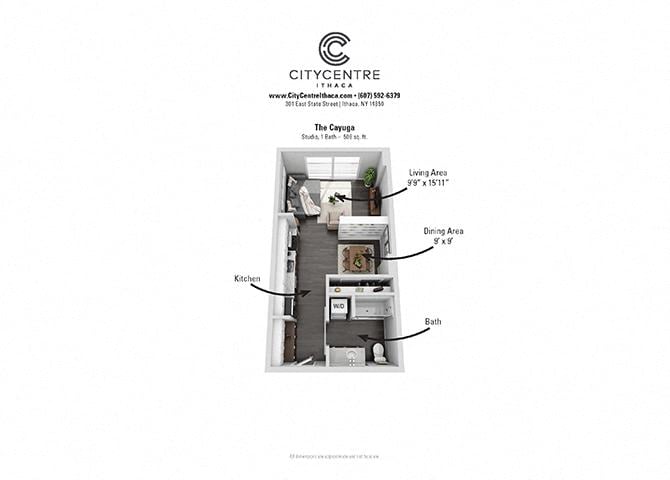 Cayuga floor plan
