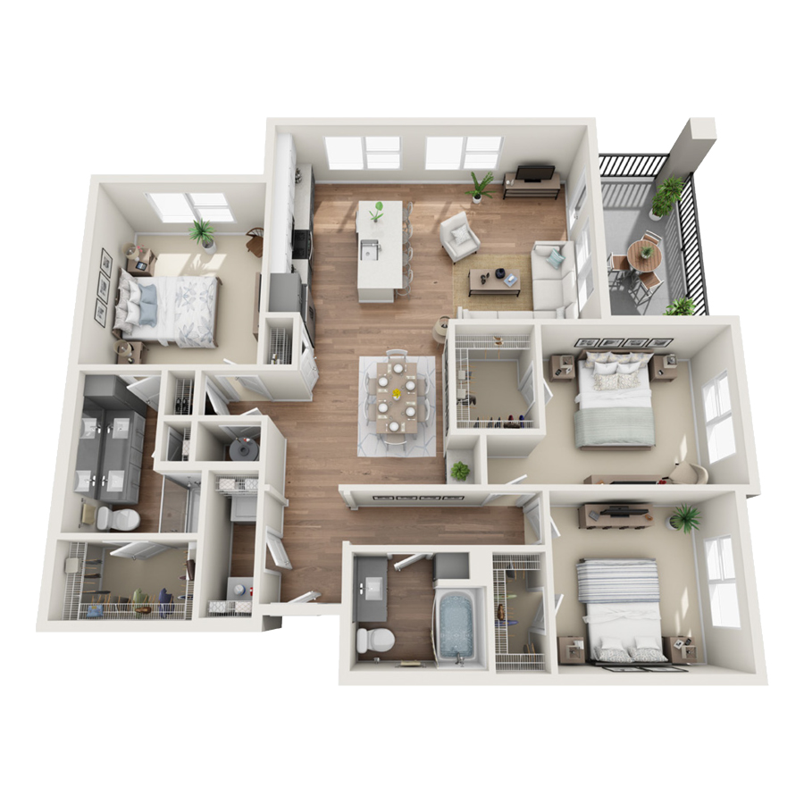 C1 floor plan