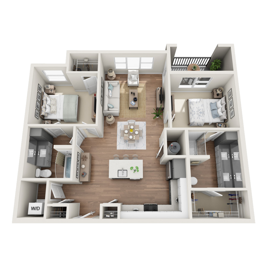 B2 floor plan