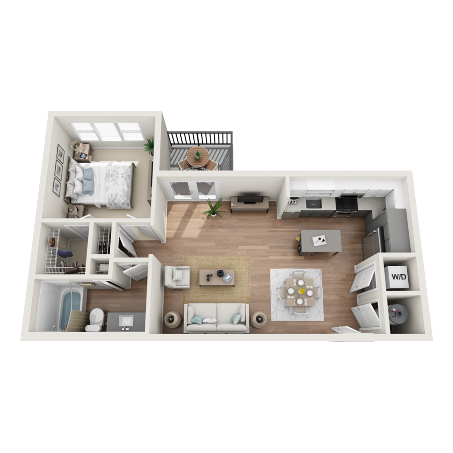 A2 floor plan