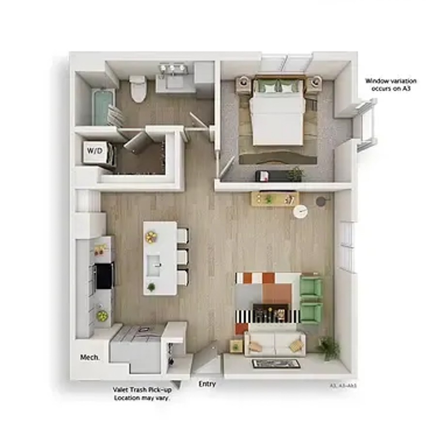 A3 floor plan