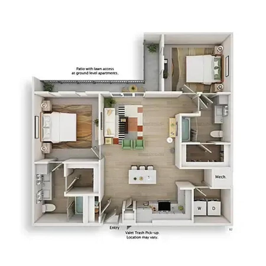 B2 floor plan