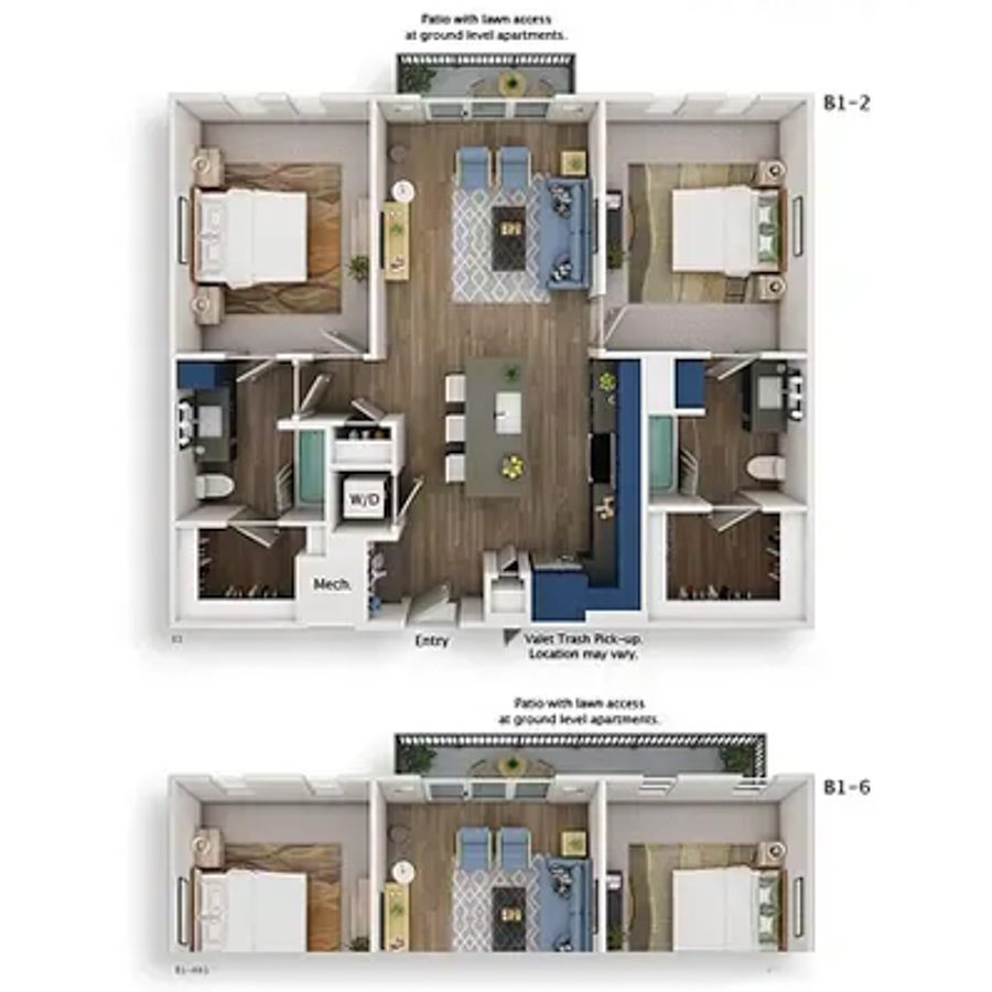 B1-6 floor plan