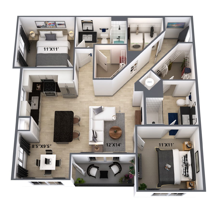 B1 floor plan