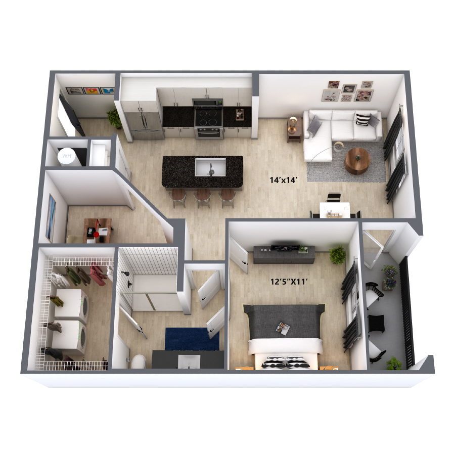 A4 floor plan