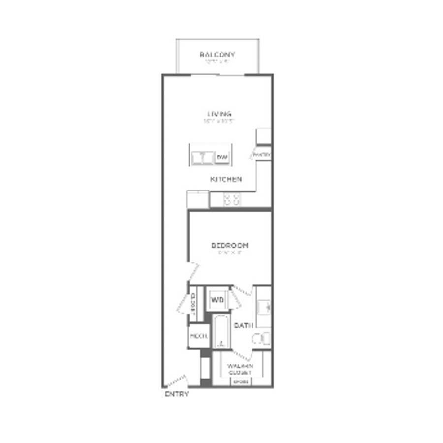 A2 floor plan