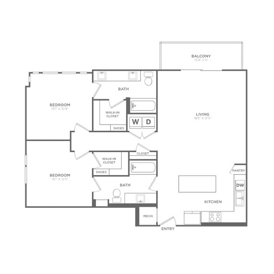 B2 floor plan