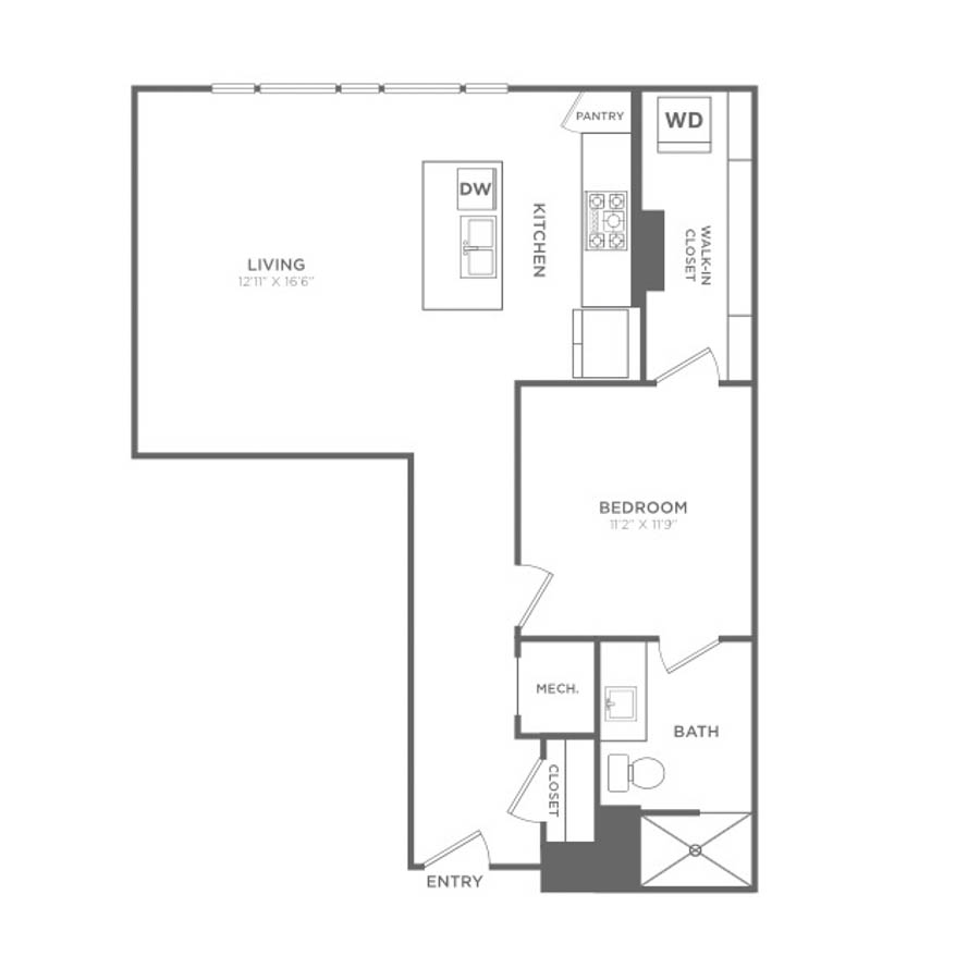 TA1 floor plan