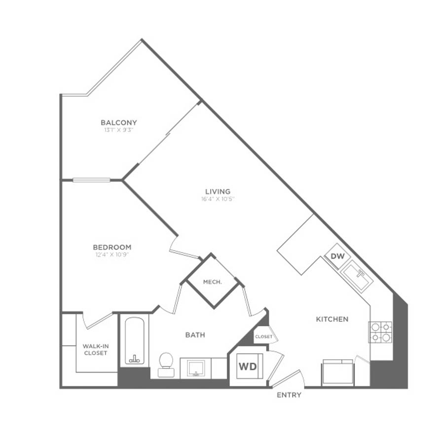 A1 floor plan