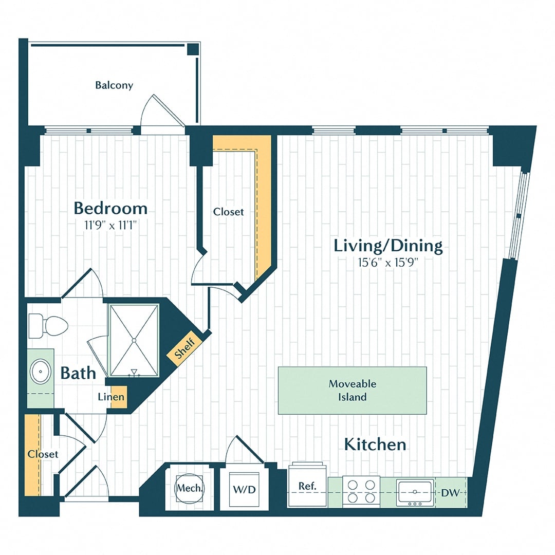 A6 floor plan