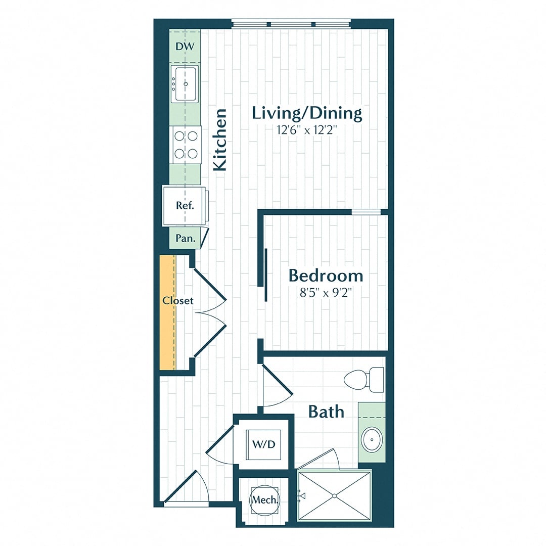 S1B floor plan