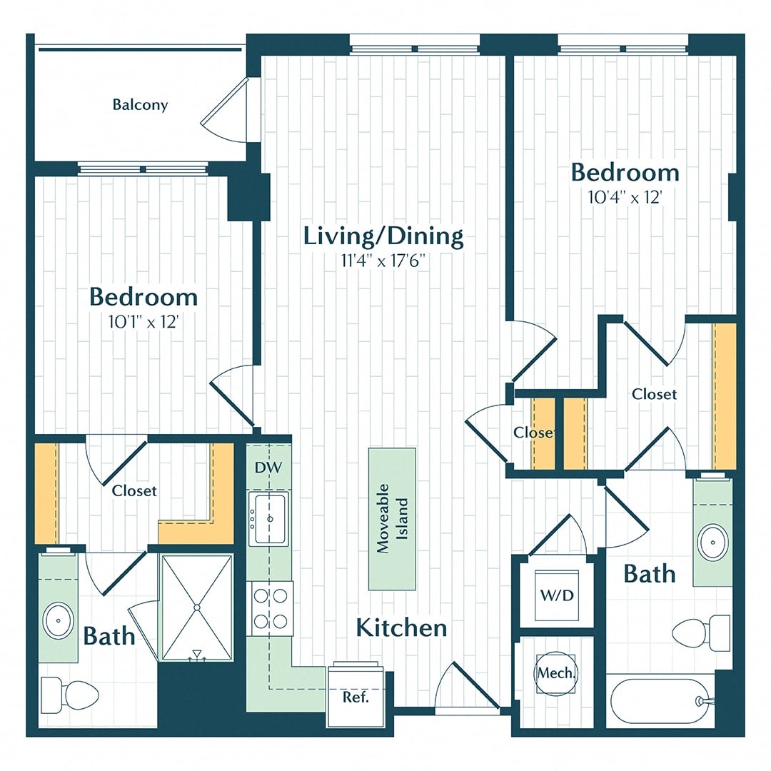 C1-A floor plan