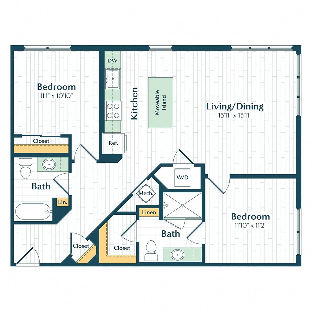 C2B floor plan