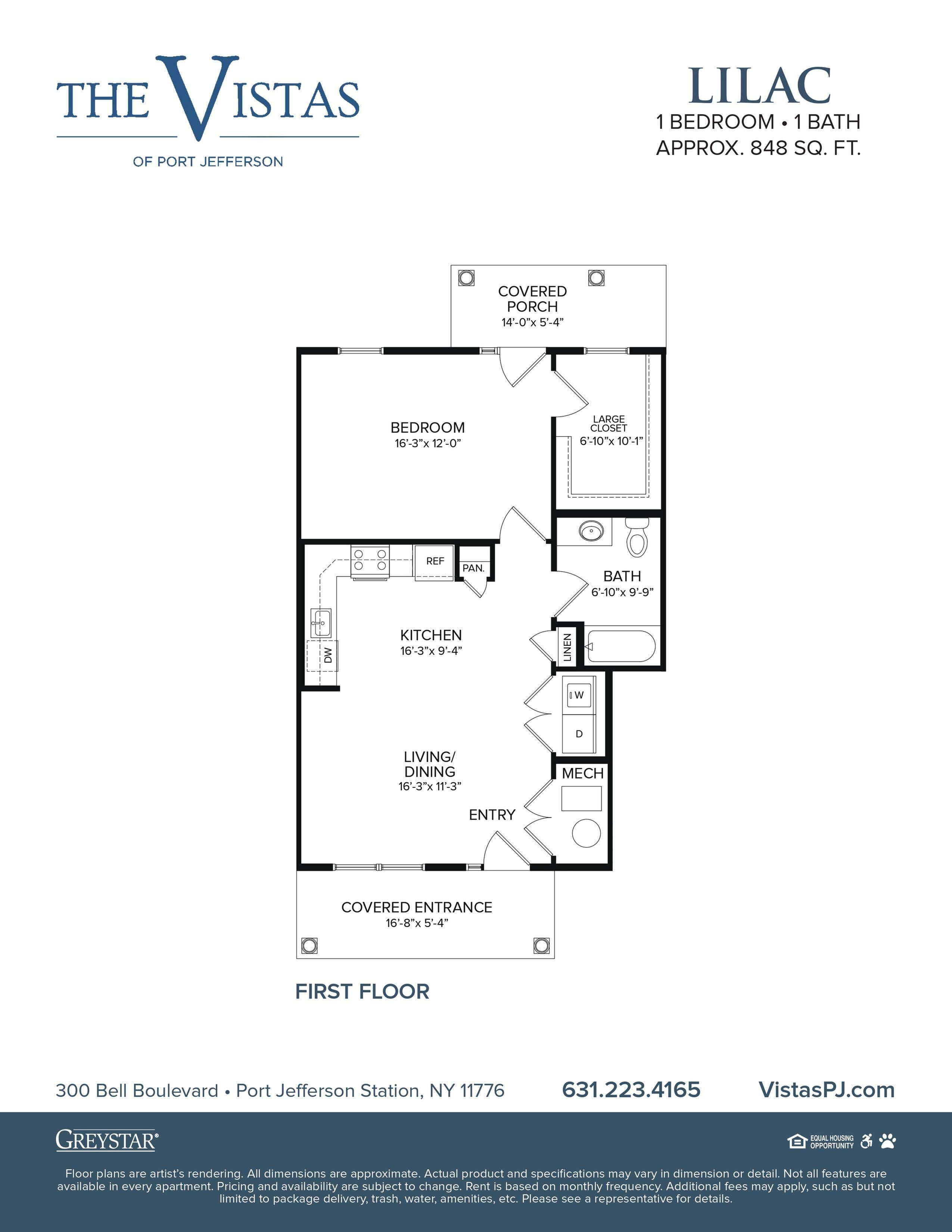 A2 floor plan