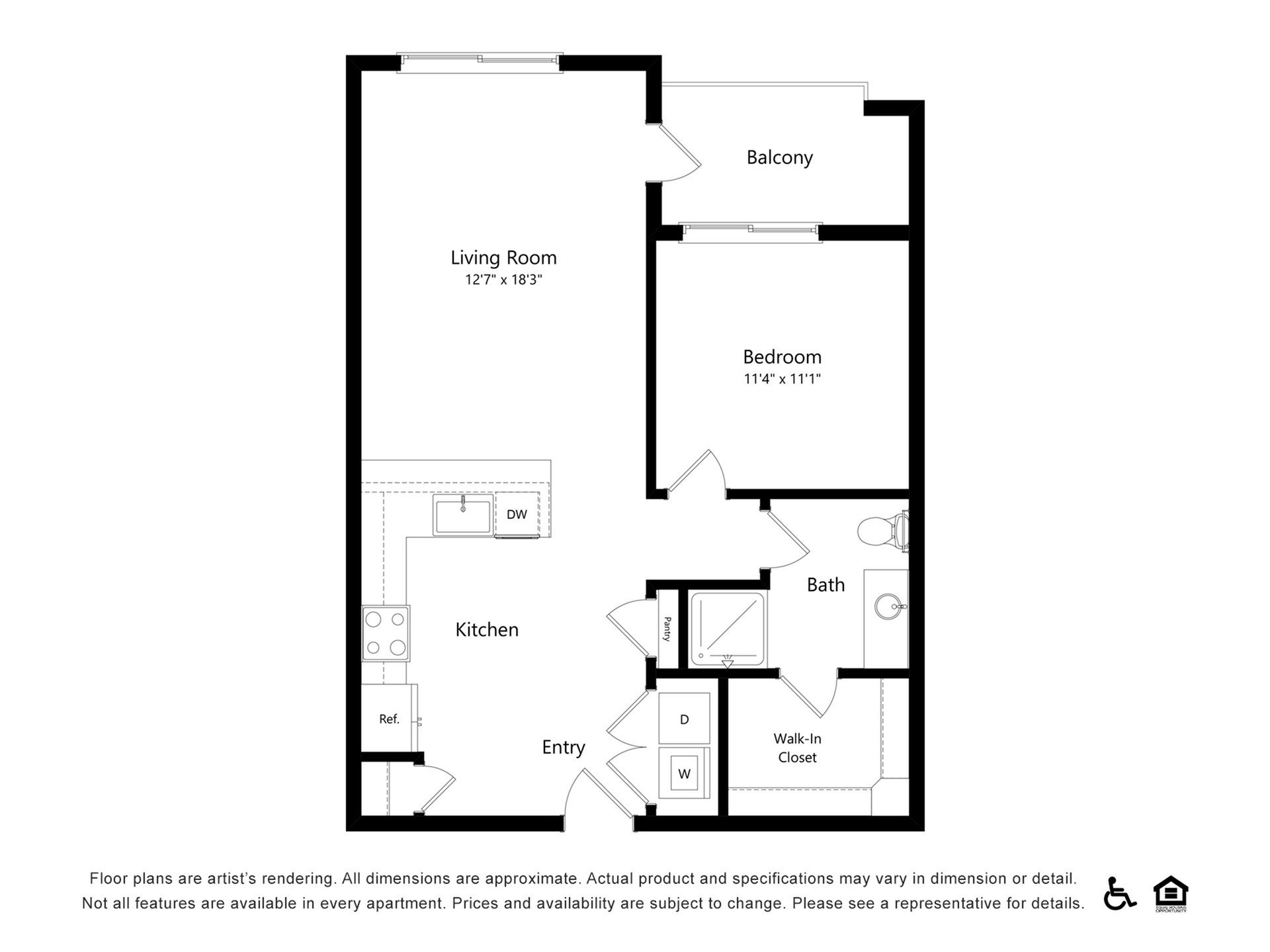 A2-HC floor plan