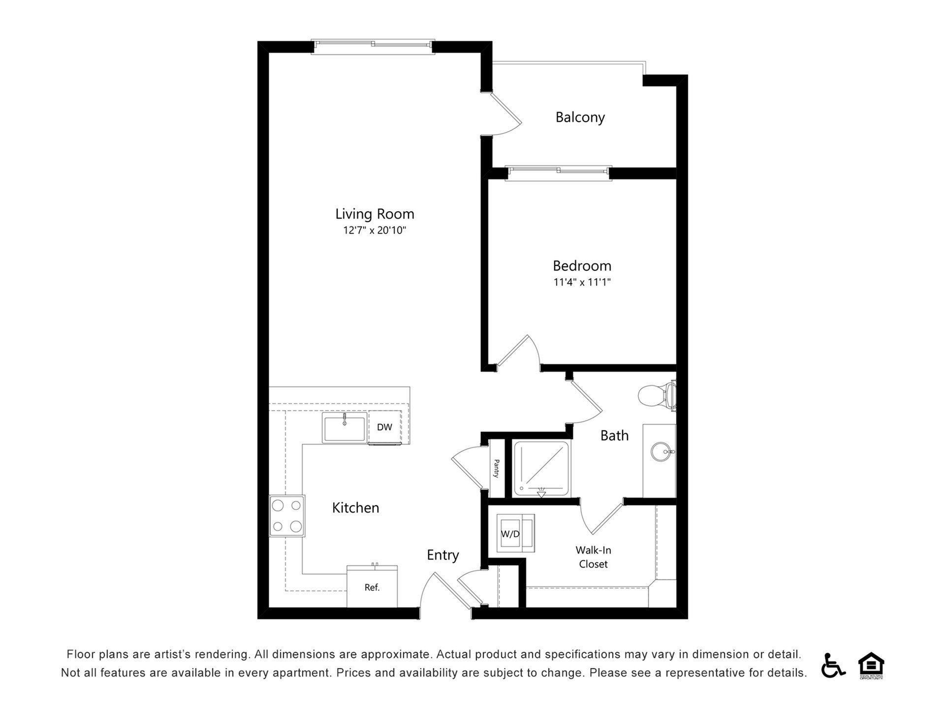 A2 floor plan