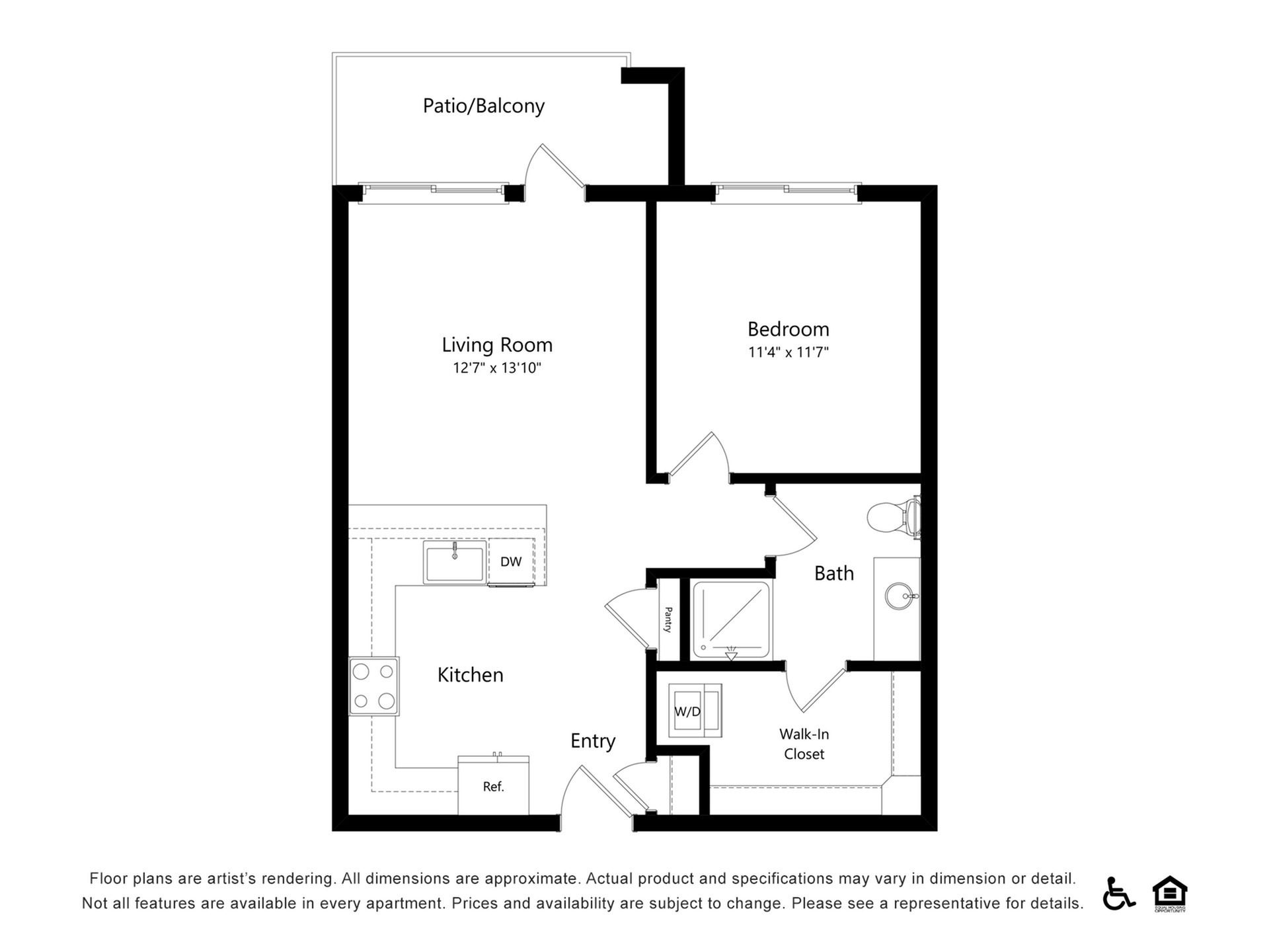 A1 floor plan